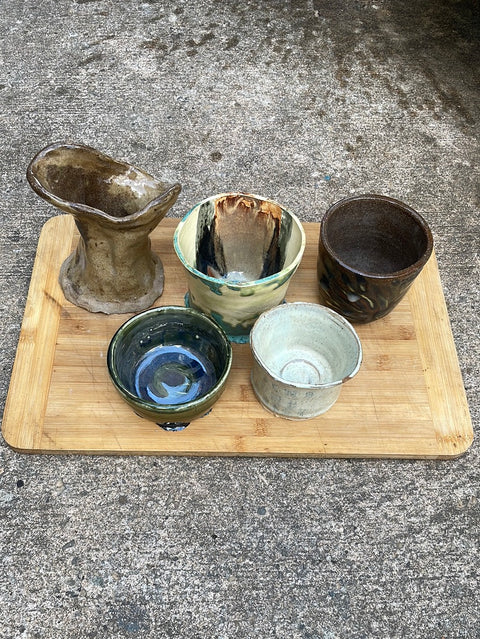 Sexy Ceramic Pots (Set of 5)