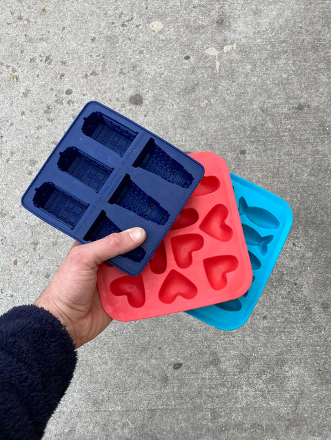 3 Fun Ice Cubes Tray