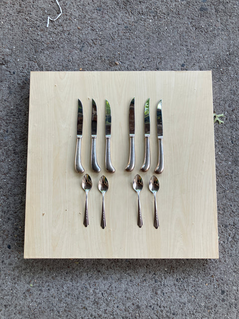 Set of Table Knives and Spoons
