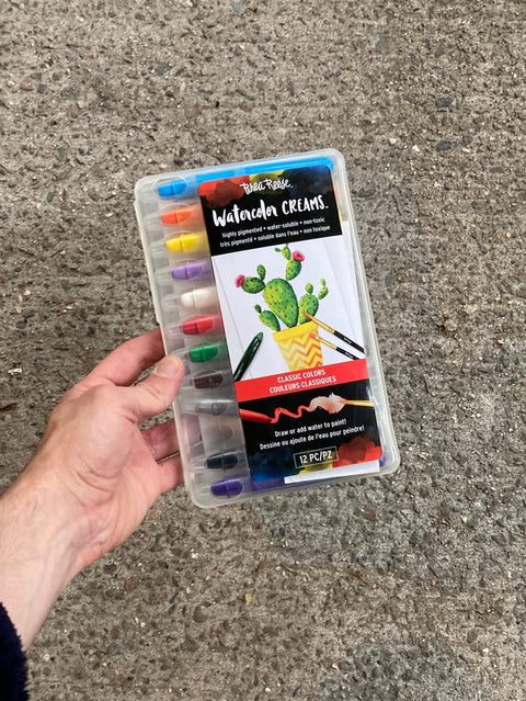 Watercolor Crayons Set