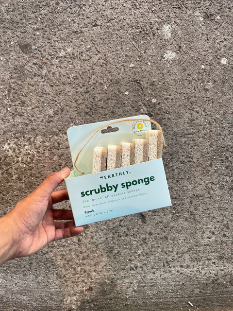 Earthly Co. Scrubby Sponge