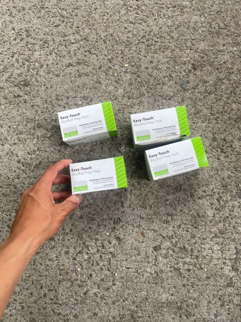 Easy-Touch Alcohol Prep Pads
