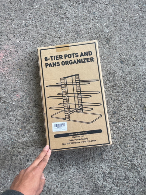 Eight-Tier Pots And Pans