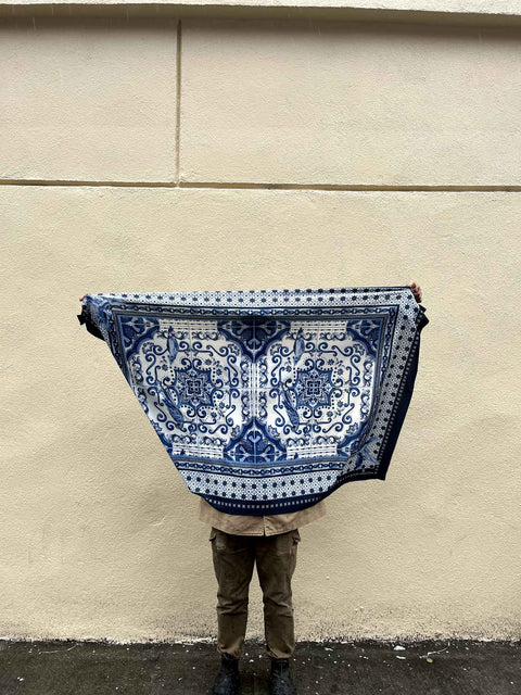 Elegant Blue Scarf