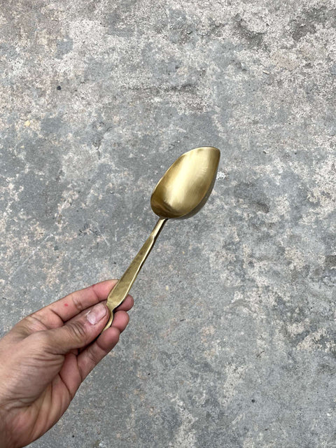Elegant Brass Scoop