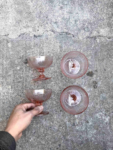 Elegant Glass Dessert Bowls