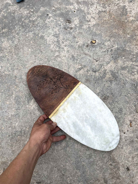 Elegant Marble Serving Board