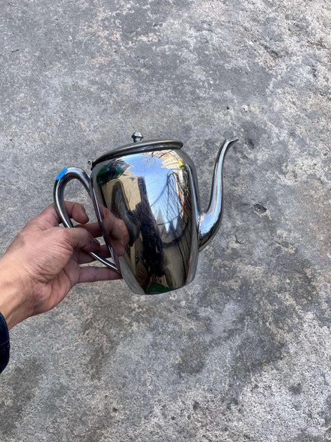 Elegant Silver Teapot