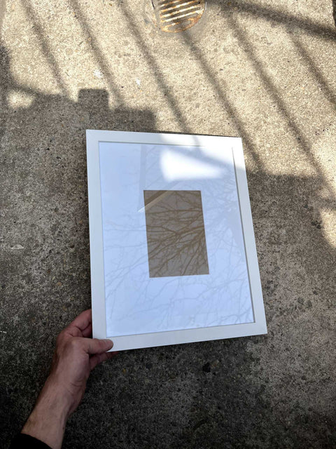 Elegant White Picture Frame, 12.5x15.5" (We Have 2!)