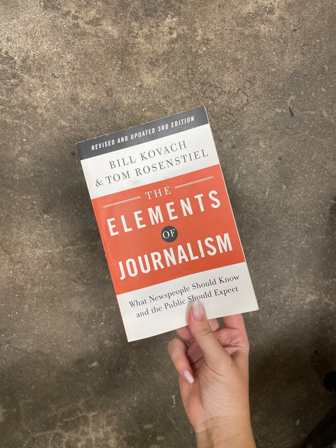 Elements Of Journalism By Kovach