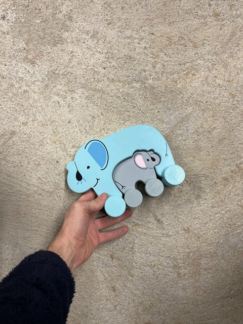 Elephant And Baby Rolling Toys