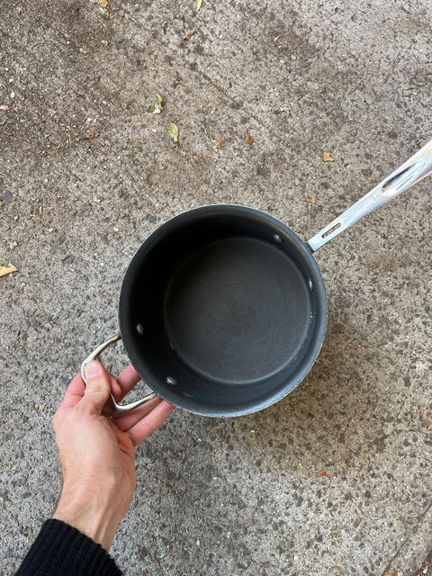 Emiril All Clad Stock Pot & Sauce Pan Set, 3.5Qt & 6Qt