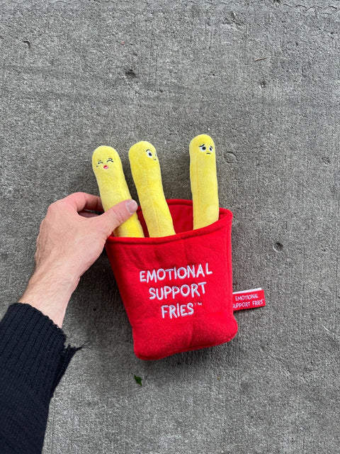 Emotional Support Fries Plush