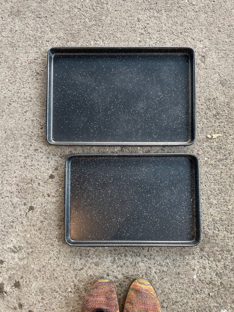 Enamel Baking Sheet Set
