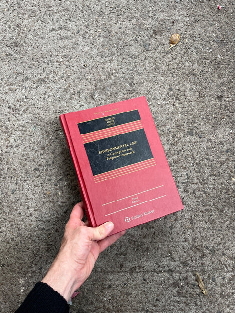 Environmental Law Book By Driesen, Adler & Engel