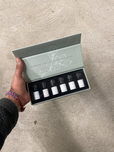 Essential Oils Set Open Box