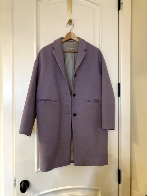 Everlane Drape Wool Trench Coat (One Button Needs Repair, Great Condition Otherwise), Size 00