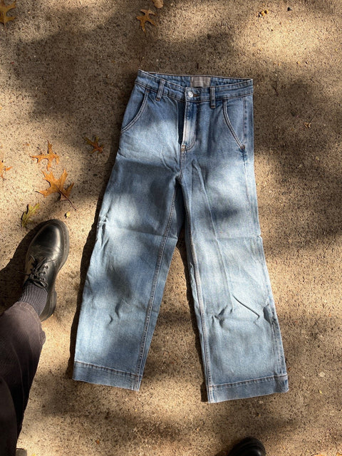 Everlane The Wide Leg Jeans, Size 25 Ankle