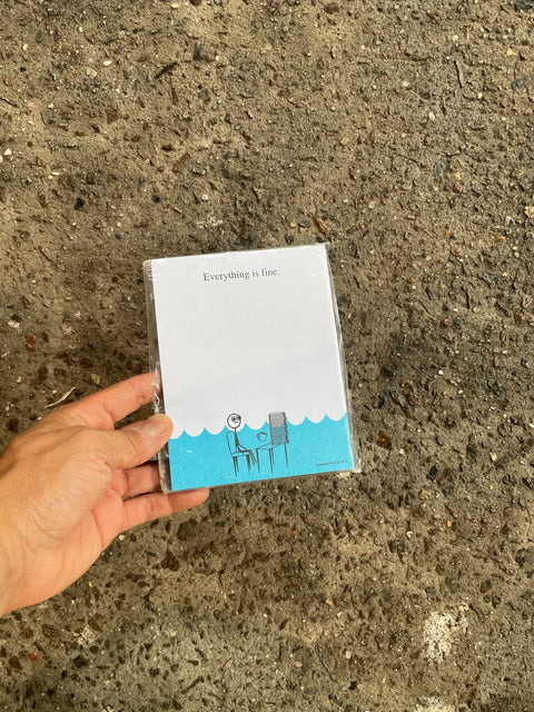 Everything Is Fine Notepad