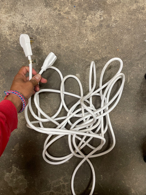 Extension Cord White