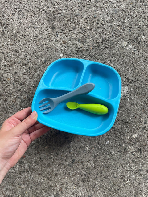Ezpz Happy Feeding Set