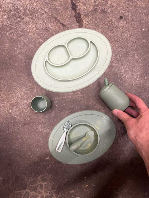 Ezpz Silicone Toddler Feeding Set
