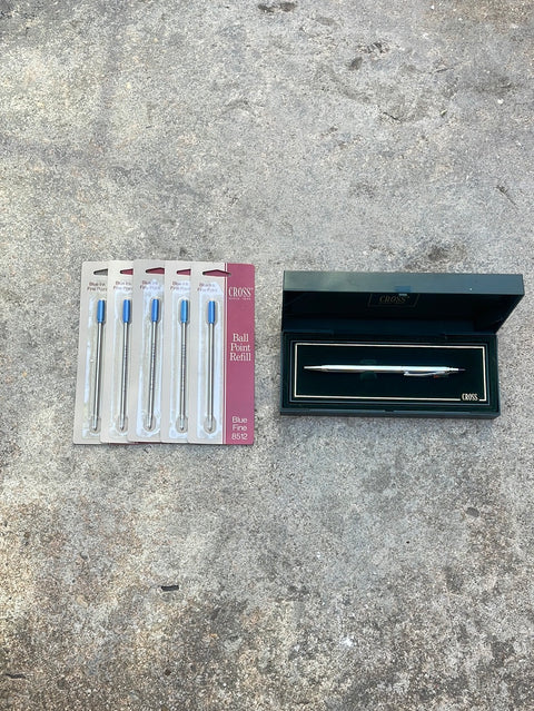 Cross Pen + 5 Refills