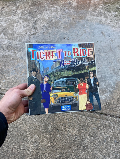 NYC Ticket To Ride Board Game