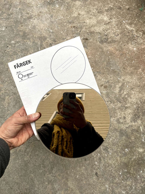 FÄRGEK Round Mirror