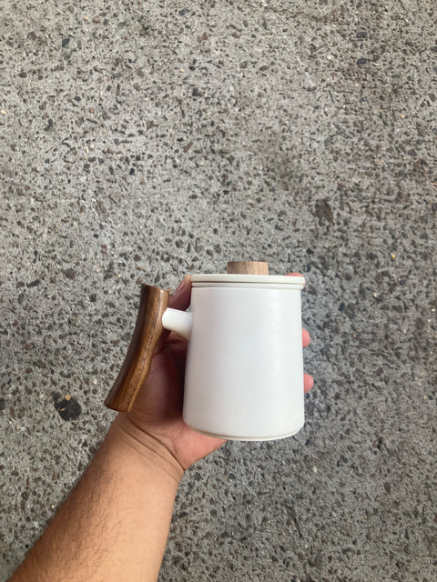 Minimalist Full Ceramic Tea Pot