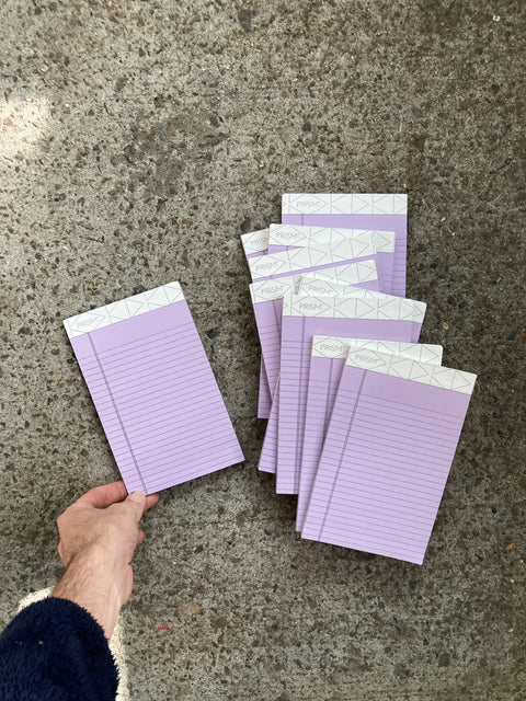 10 Prism Ruled Notepad