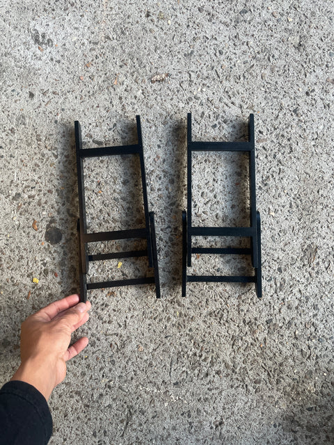 2 Foldable Wooden Painting Holders