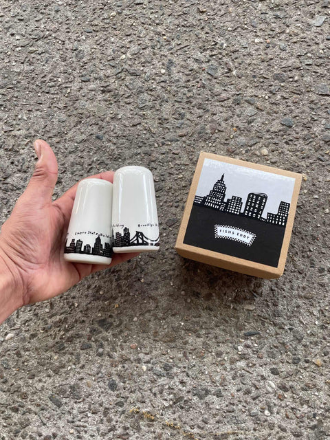 FISH'S EDDY Salt & Pepper Shakers