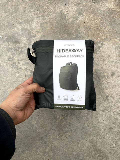 FITKICKS Hideaway Backpack in Green