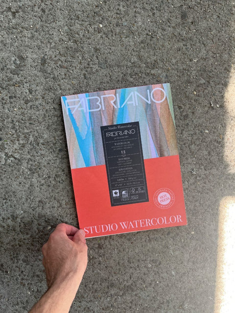 Fabriano Watercolor Paper Pad