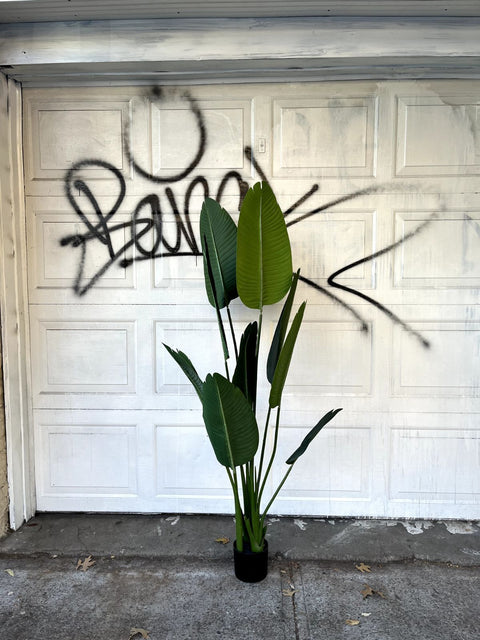 Fake Bird Of Paradise Plant, 70" Tall