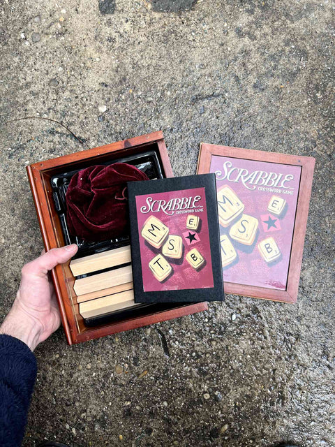 Fancy Edition Of The Scrabble Crossword Game
