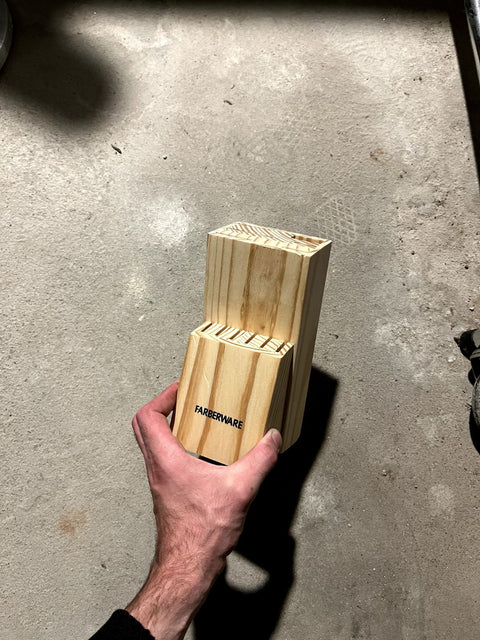Farberware Wooden Knife Block