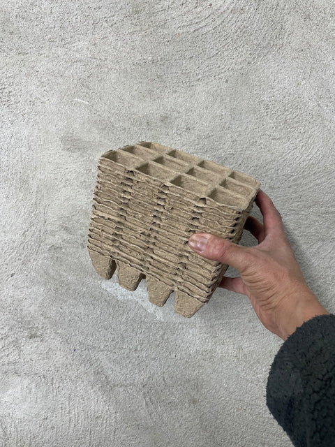 Fiber Egg Carton Stack