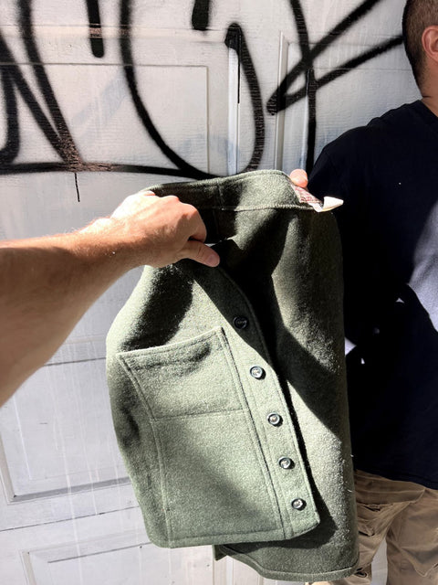 Filson Wool Vest In Excellent Condition, Size 44
