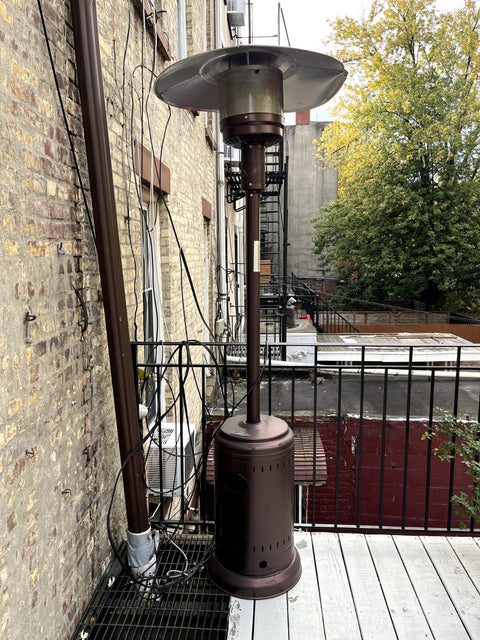 Fire Sense Patio Heater With Brand New Propane Tank