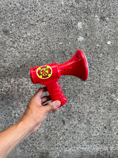 Firefighter Toy Megaphone