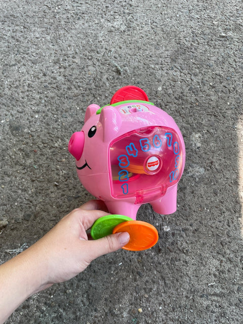 Fisher-Price Piggy Bank Counting Toy