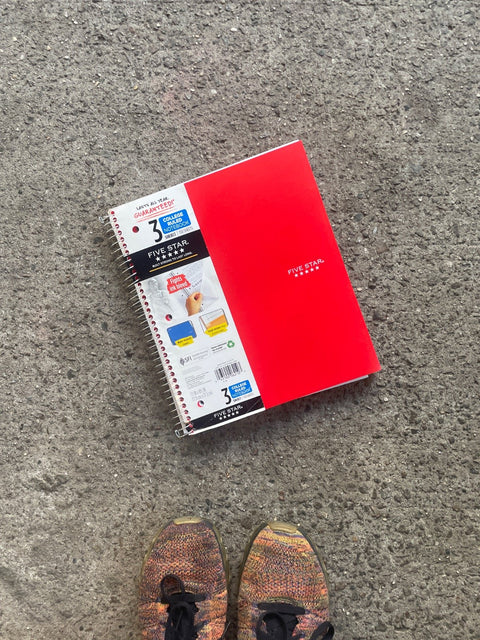 Five Star College Notebook