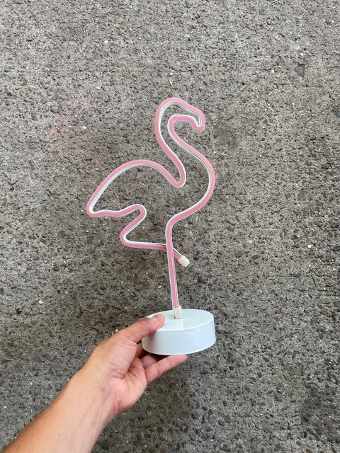 Flamingo Neon Desk Lamp