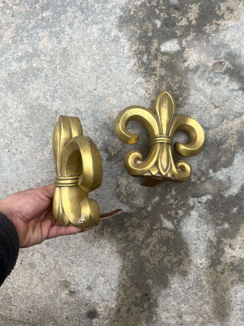 Fleur De Lis Bookends
