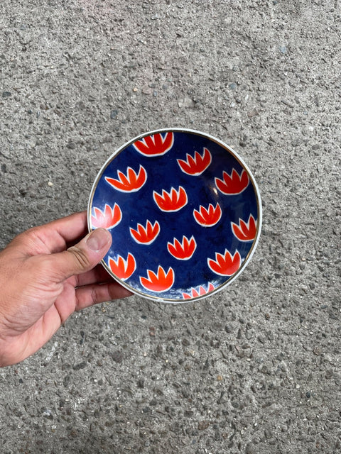 Floral Accent Plate