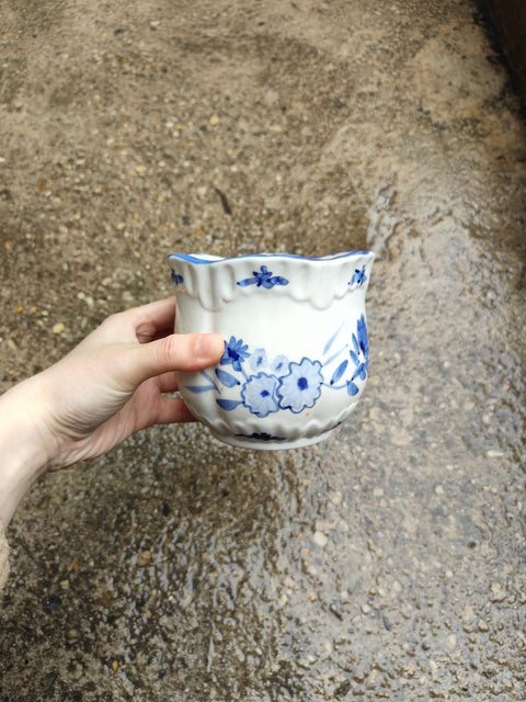 Floral Ceramic Planter