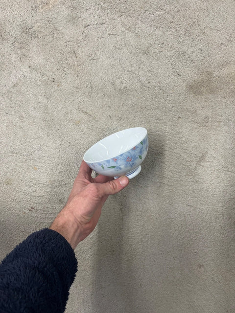Floral Ceramic Rice Bowl