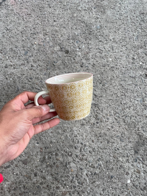 Floral Coffee Cup